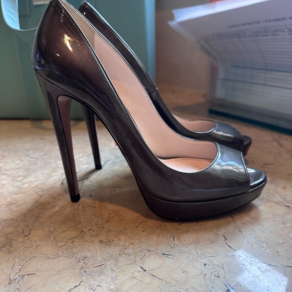 Prada Open Toe Heels - Picture 5 of 8